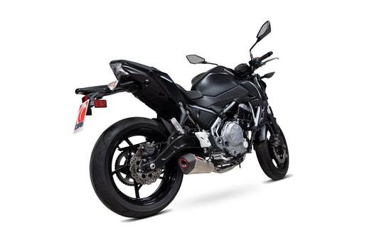 Scorpion RKA138SYSTEO Kawasaki Z650 Serket Taper Full System - Titanium Sleeve | ML Performance US US