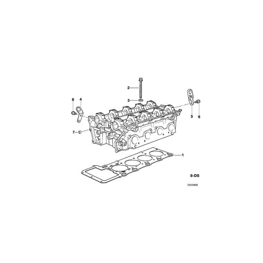 Genuine BMW 11121729561 E31 E39 E52 Shackle Zyl.5-8 (Inc. 740iL, 535i & Alpina V8) | ML Performance UK Car Parts