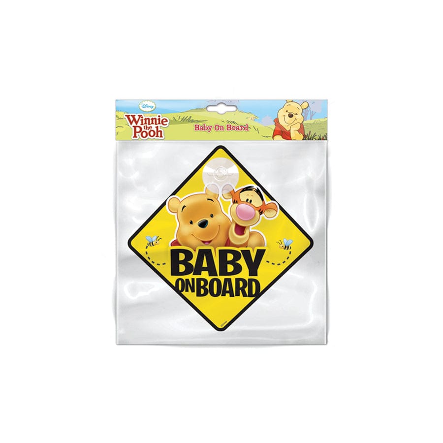 Disney 9625 BABY ON BOARD WINNIE THE POOH