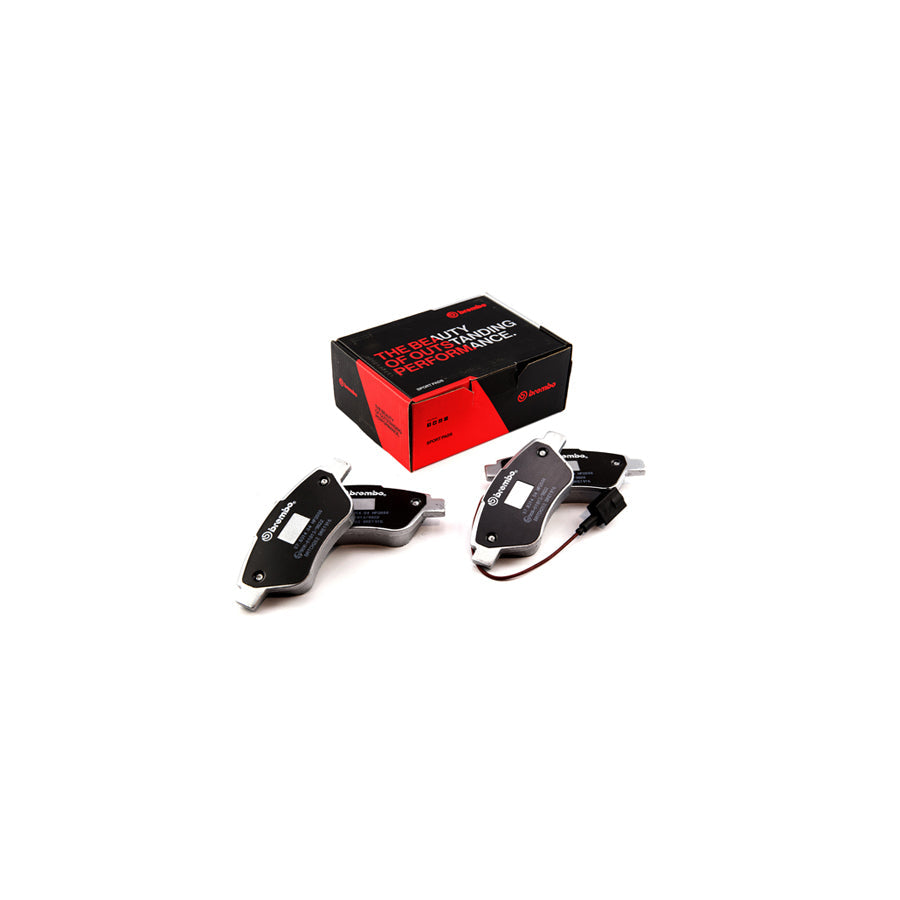 Brembo 07.B314.04 Citroën Fiat Opel Peugeot Proton Vauxhall Front HP2 High Performance Brake Pad Set (Inc. Nemo, Doblo, Grande Punto, Idea, Panda, Corsa, Bipper, Gen 2, Persona, Satria Neo) | ML Performance US Car Parts