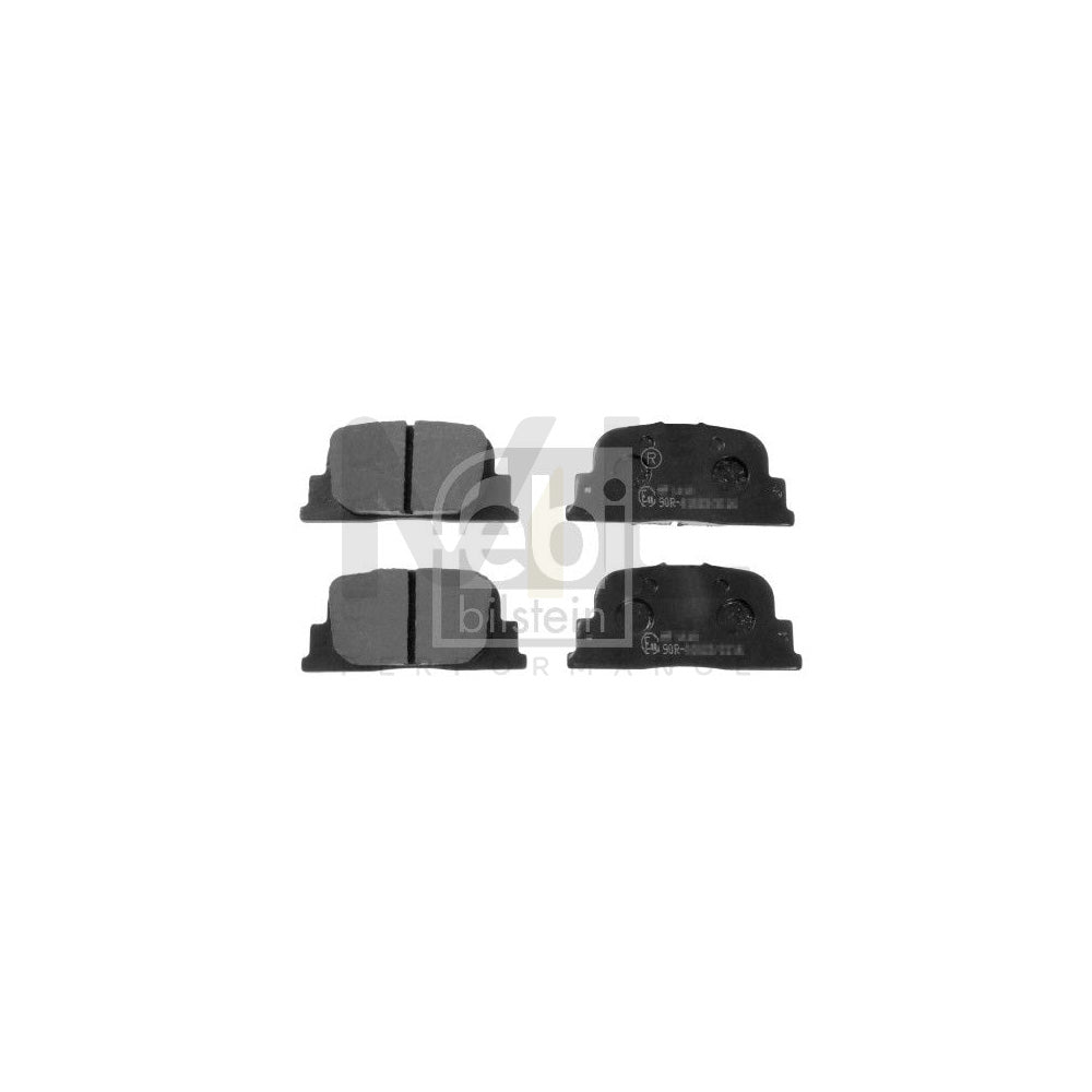 Febi Bilstein 116356 Brake Pad Set For Toyota Prius Ii Liftback (Xw20) Rear Axle