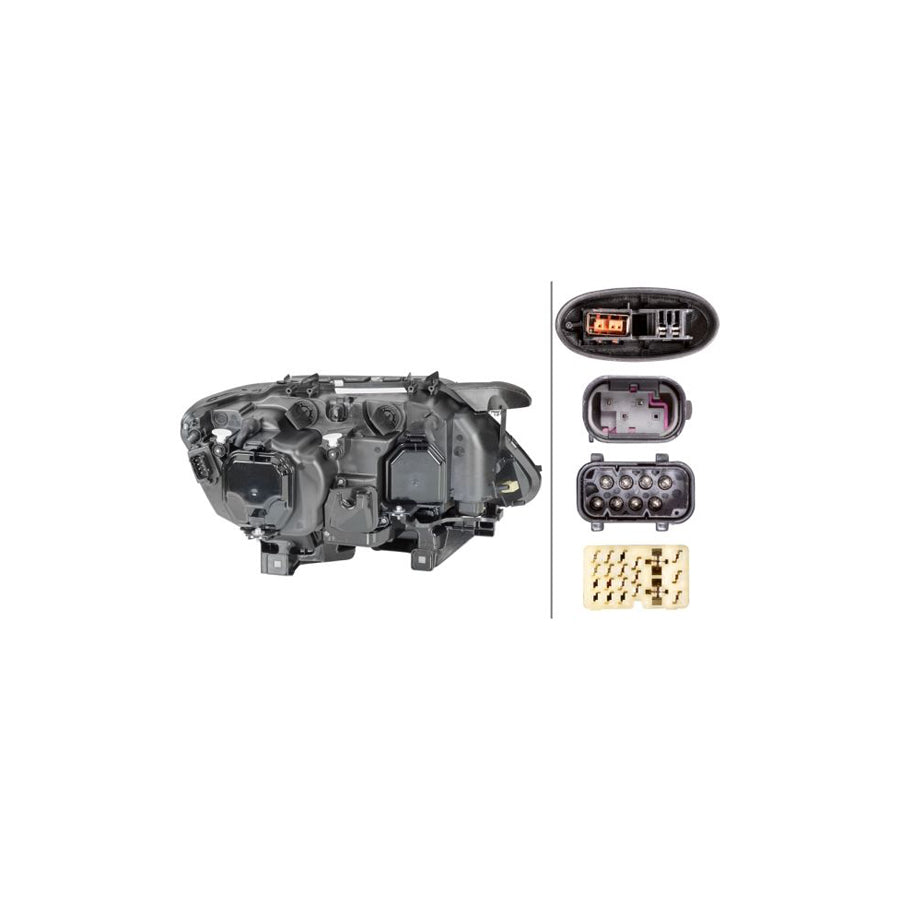 Hella 1ZS 009 044-511 Headlight For BMW 7 (E65, E66, E67)