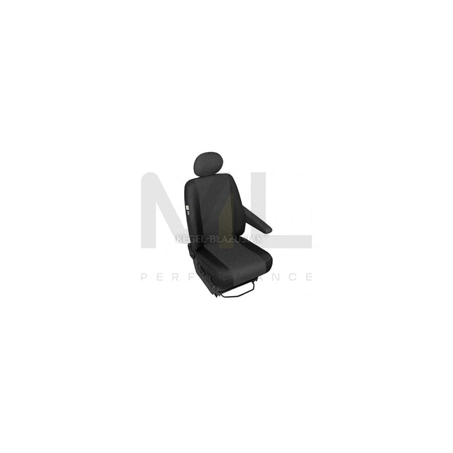 KEGEL 5-1435-217-4015 Car seat cover Black, Polyester, Front