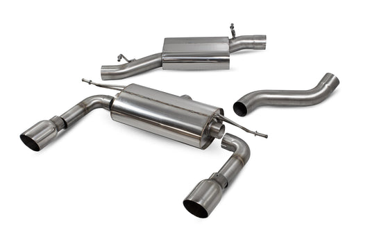 Scorpion SAU086 Audi TT MK3 Resonated Cat-Back System With No Valves | ML Performance US US
