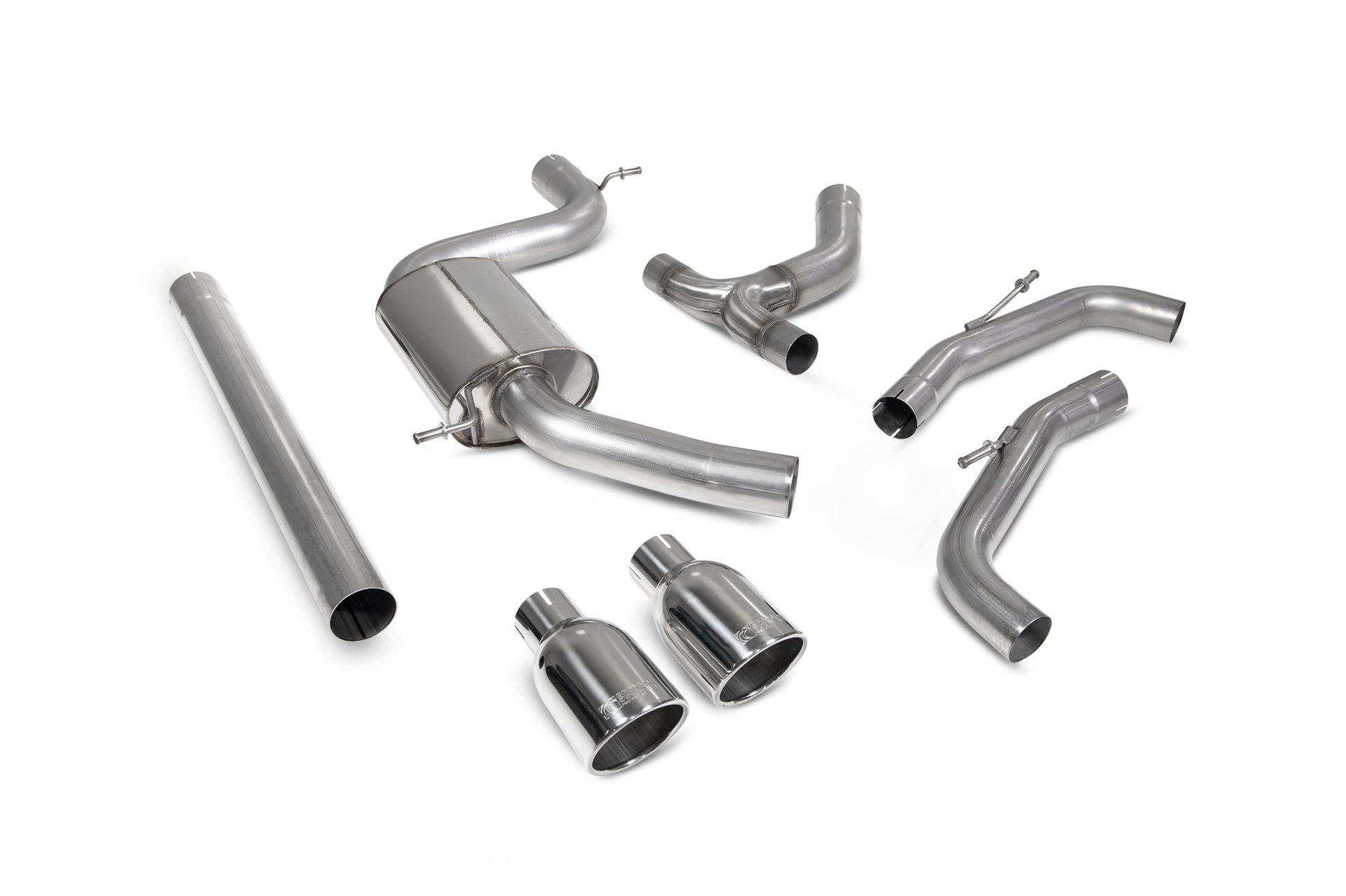 Scorpion SVWS064 VW Golf GTI MK8 Non-Resonated Gpf-Back System | ML Performance US US