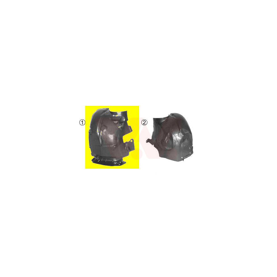 Van Wezel 4323433 Panelling, Mudguard for RENAULT MEGANE