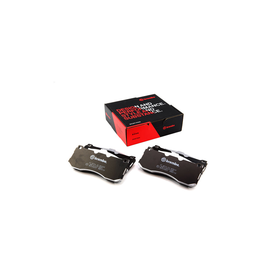 Brembo 07.B314.02 BMW Mini E88 E93 Front HP2 High Performance Brake Pad Set | ML Performance US Car Parts