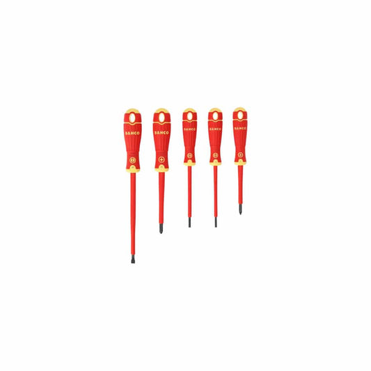 Bahco BAHB220015 B220.015 BAHCOFIT Insulated Screwdriver Set, 5 Piece