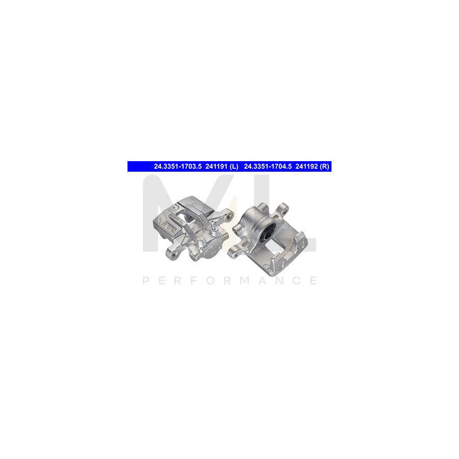 ATE 24.3351-1703.5 Brake Caliper without holder