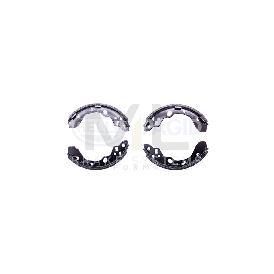HELLA 8DB 355 002-551 Brake Shoe Set for MAZDA 323 without handbrake lever