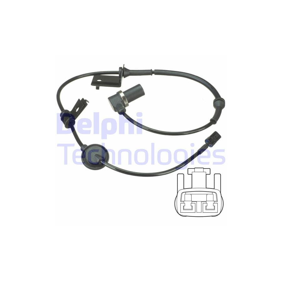 Delphi Ss20508 Abs Sensor For Hyundai Santa Fe I (Sm)