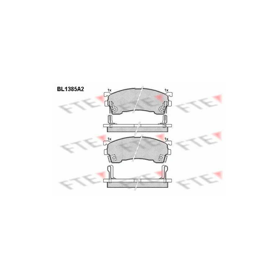 FTE 9010157 Brake Pad Set