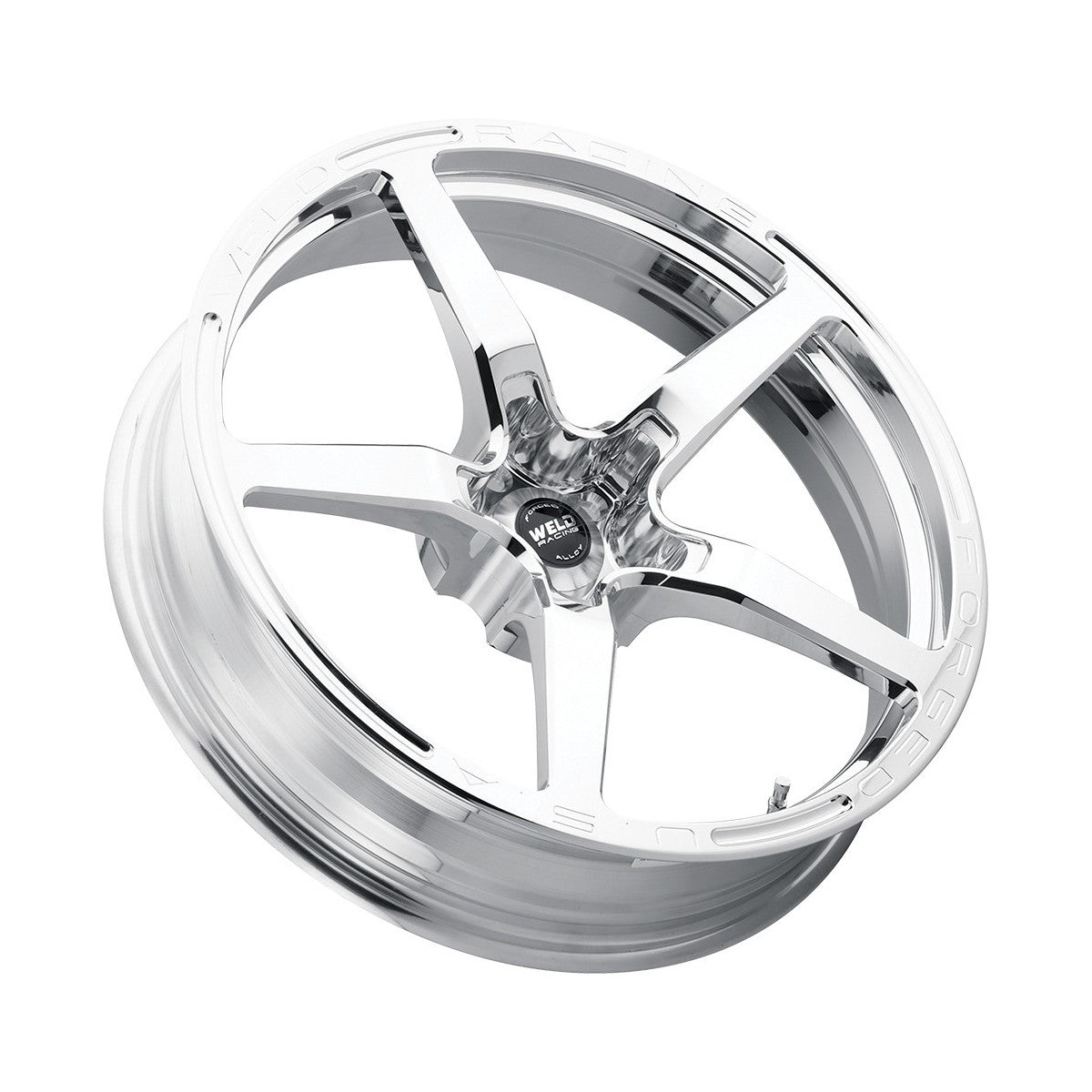 Weld 88B-2005205 Alumastar Frontrunner Wheel 20x5 5x4.5 ET-8 BS2.7 Black
