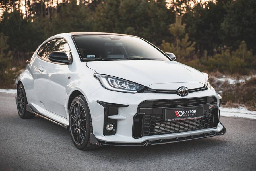 Maxton Design Toyota GR Yaris MK4 Front Splitter + Flaps V.2