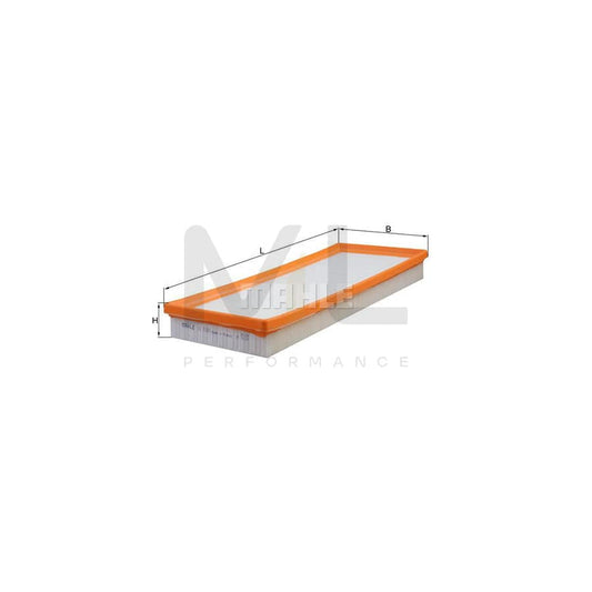 MAHLE ORIGINAL LX 1249 Air Filter for JAGUAR X-TYPE Filter Insert | ML Performance Car Parts