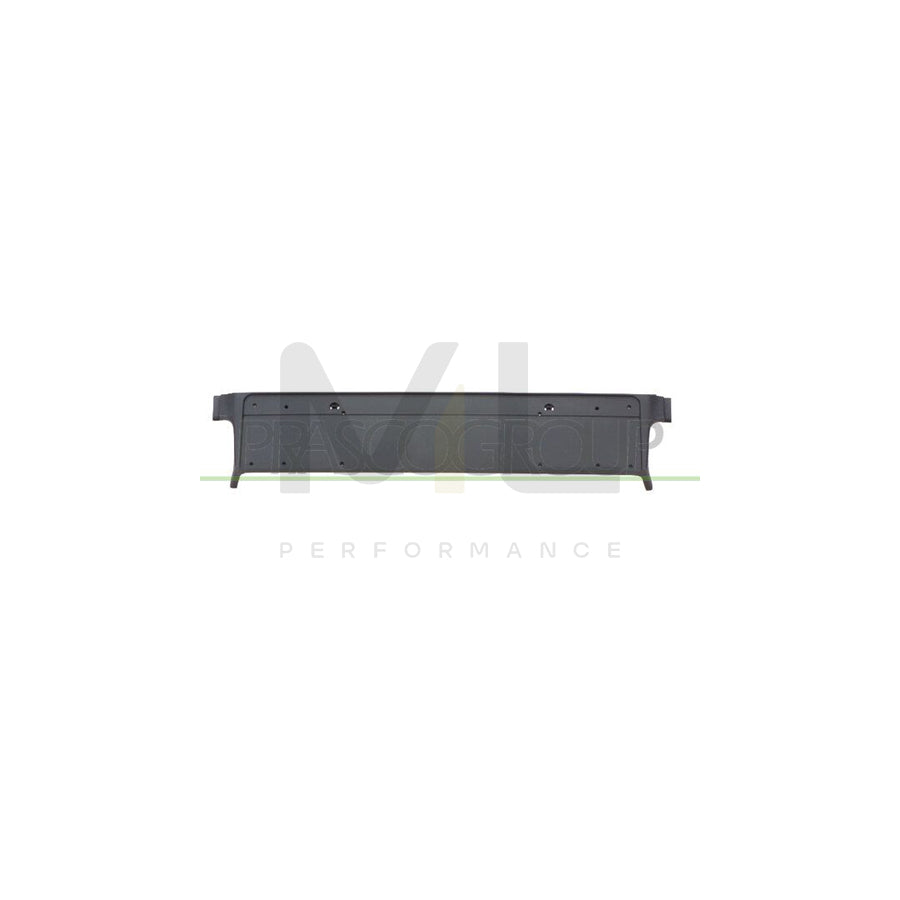PRASCO BM0441549 Number plate holder for BMW 5 Series Front, Black, frameless