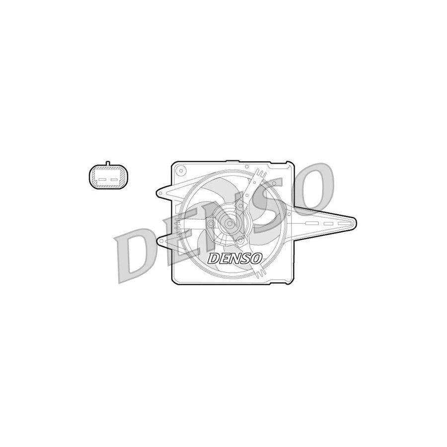 DENSO DER09056 Fan, Radiator