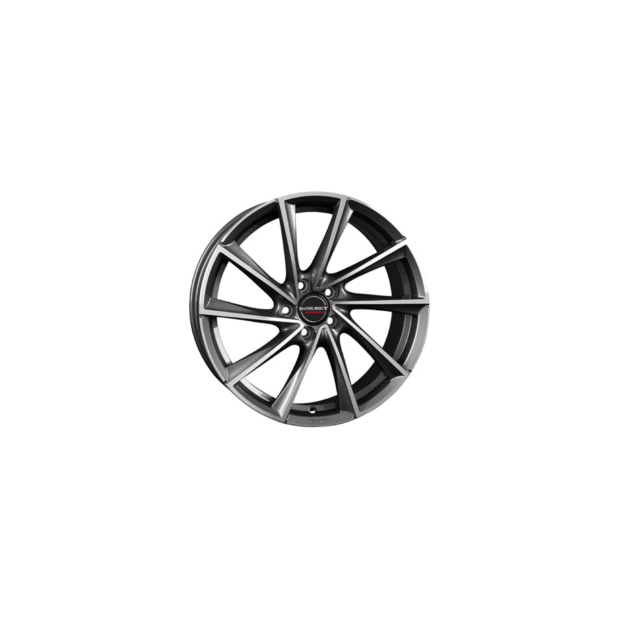 Borbet VTX 8x18 ET48 VTX 80848112566,6GP/1 Graphite Polished Wheel