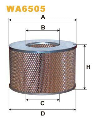 WIX Filters WA6505 Air Filter