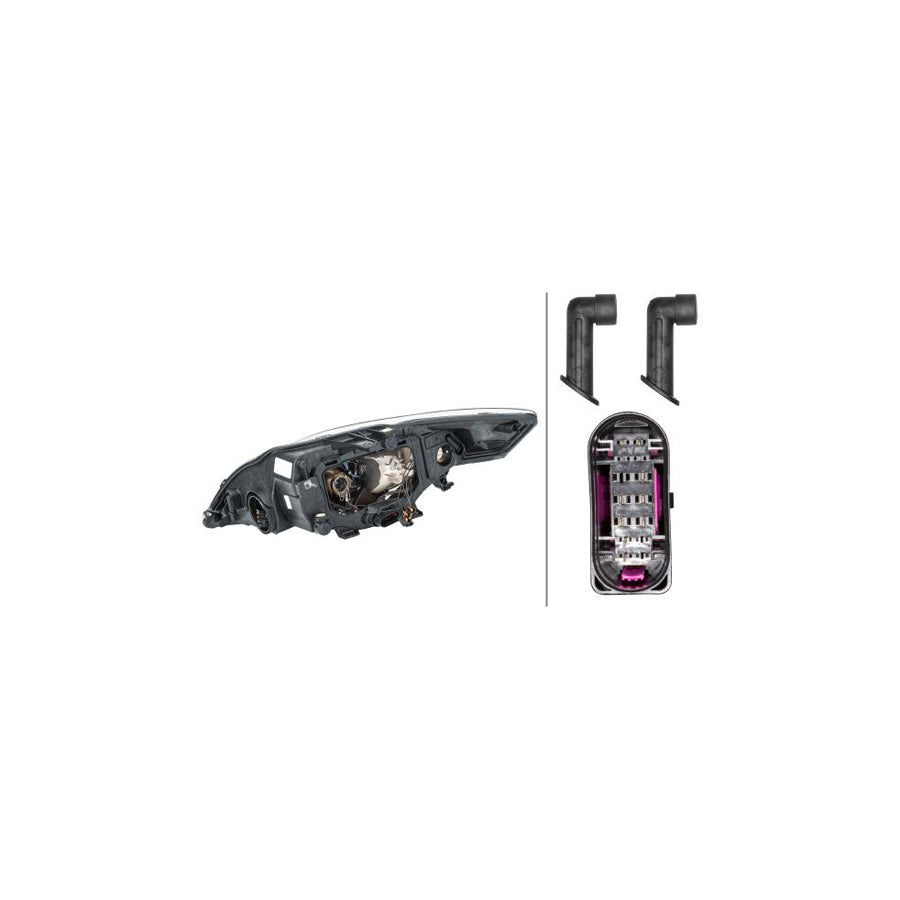 Hella 1ZL 010 541-081 Headlight For Ford Mondeo