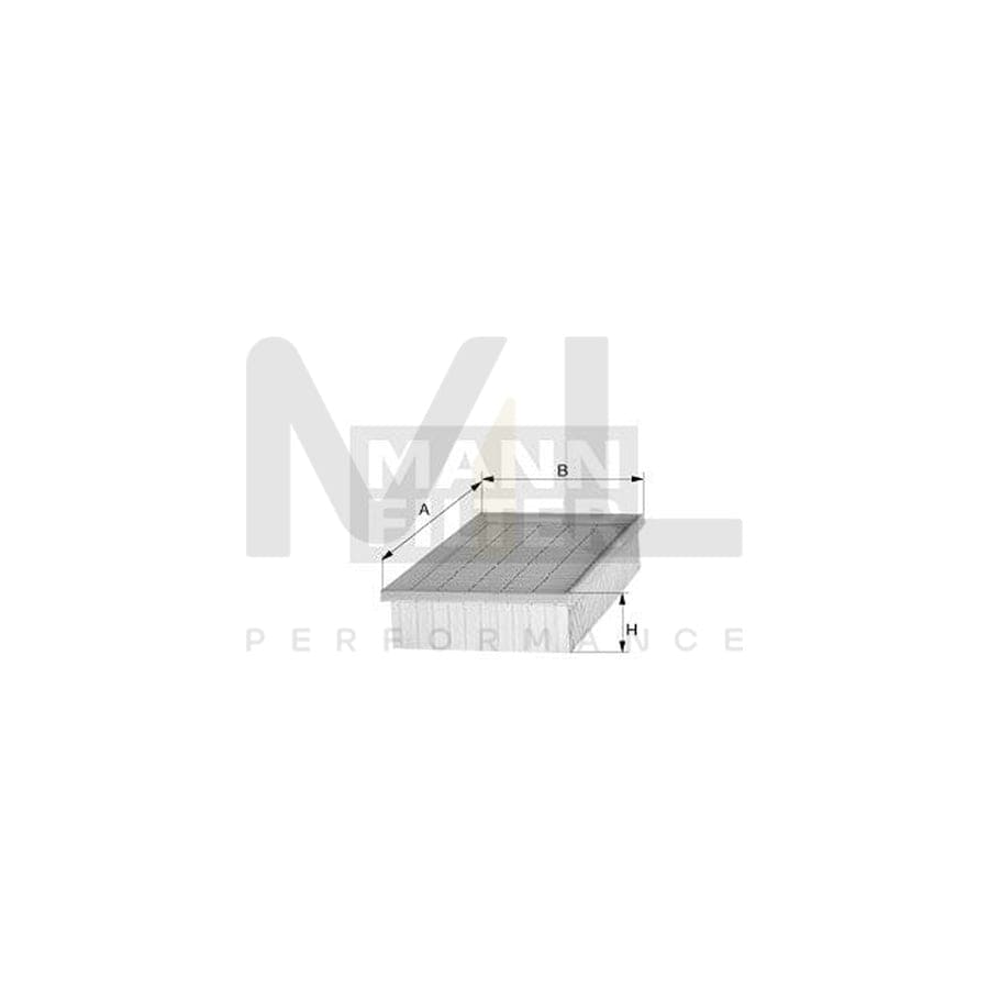 MANN-FILTER C 2964/1 Air Filter for FORD Maverick Off-Road (UDS, UNS) Filter Insert