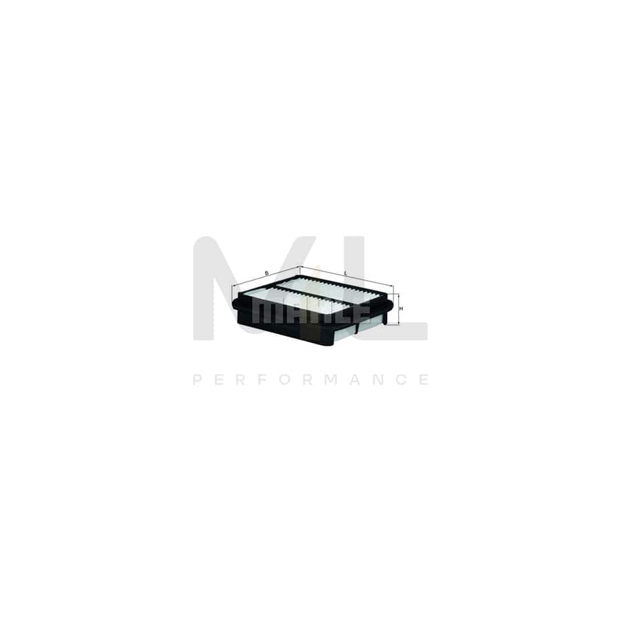 MAHLE ORIGINAL LX 862 Air Filter Filter Insert | ML Performance Car Parts