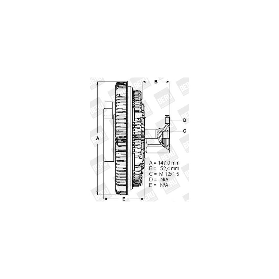 Beru Lk113 Fan Clutch
