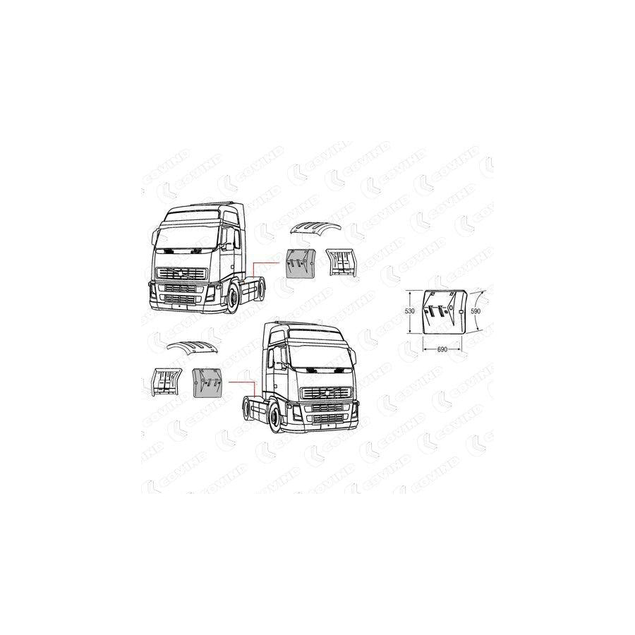 Covind 2Fh/505 Wing Fender
