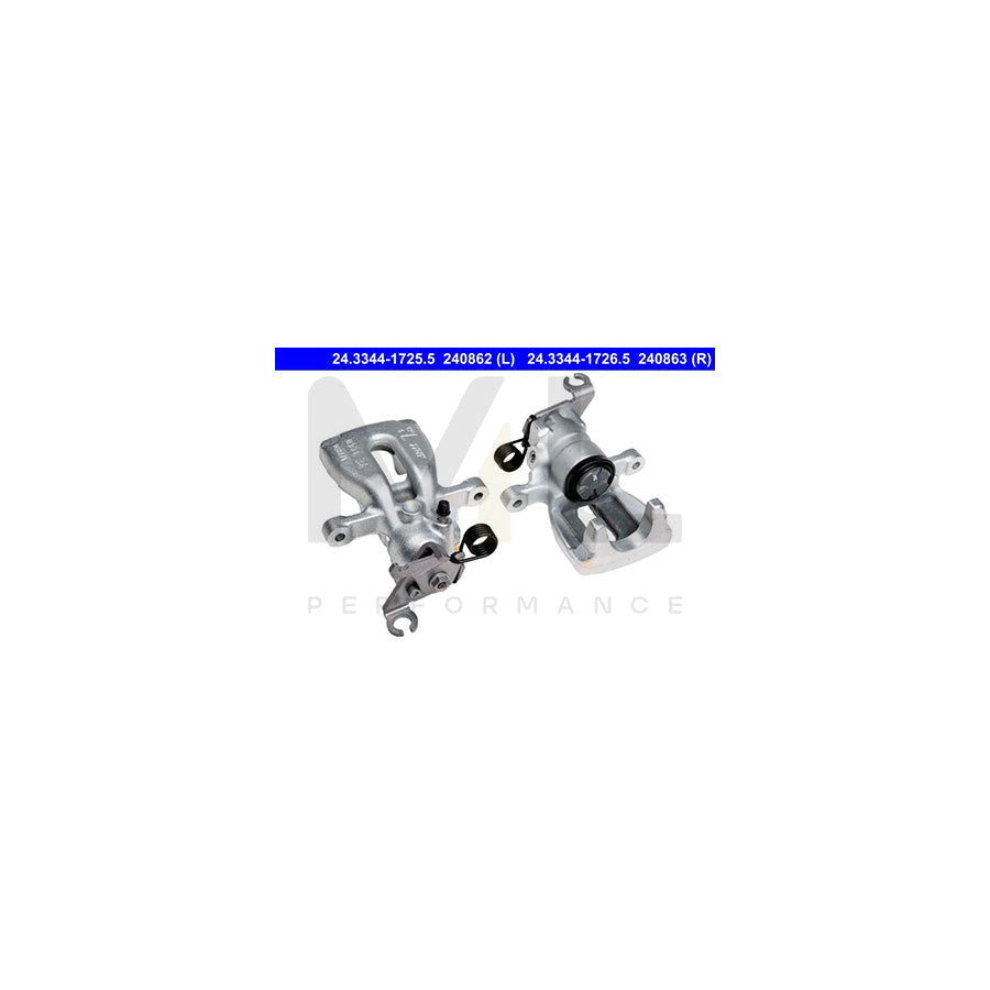 ATE 24.3344-1726.5 Brake Caliper without holder
