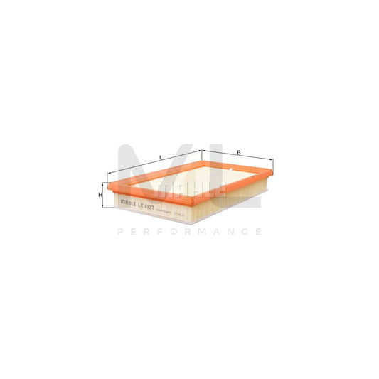 MAHLE ORIGINAL LX 4921 Air Filter Filter Insert | ML Performance Car Parts