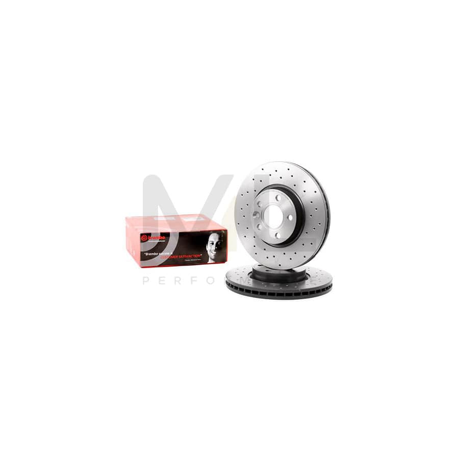 BREMBO XTRA LINE 09.A427.1X Brake Disc Perforated / Vented, Coated | ML Performance Car Parts