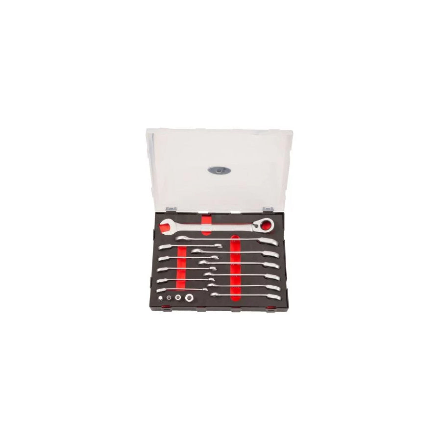 Force K51611R Ratchet Ring Open-Ended Spanner Set