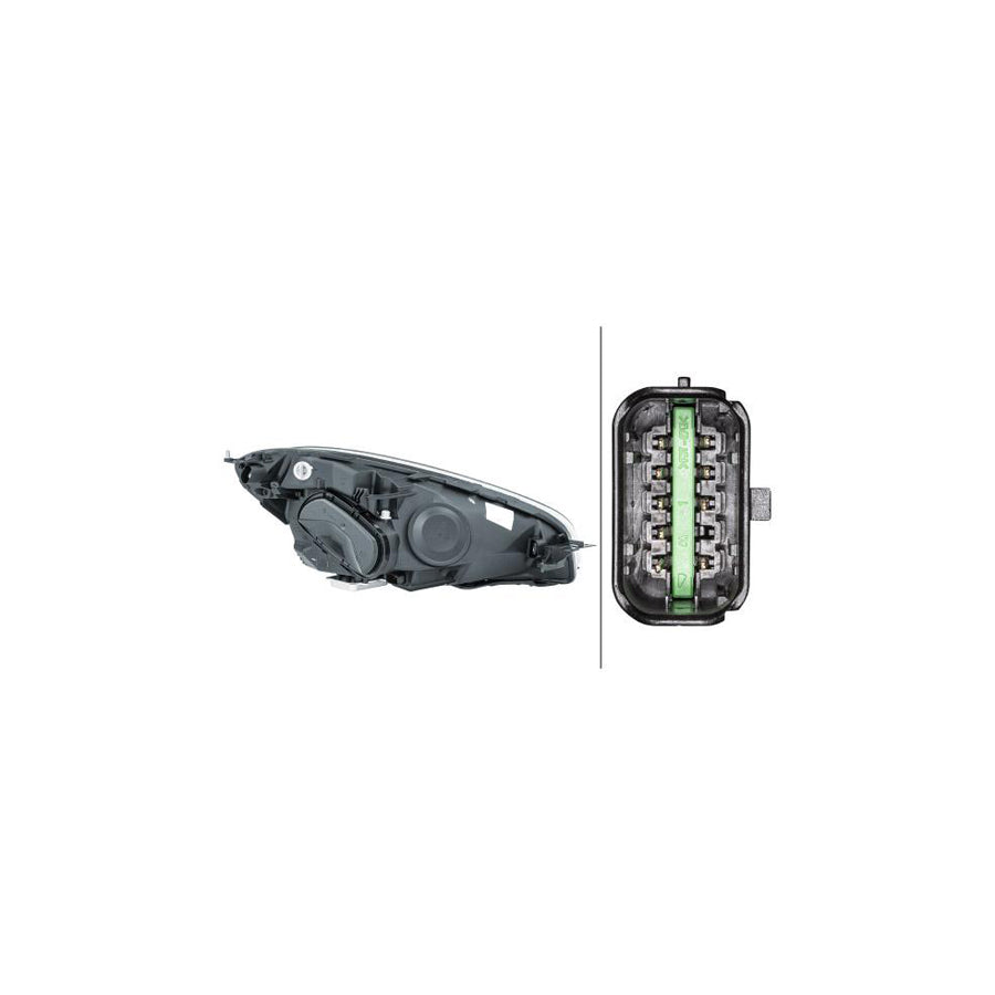 Hella 1ZS 009 237-211 Headlight For Citroen C4