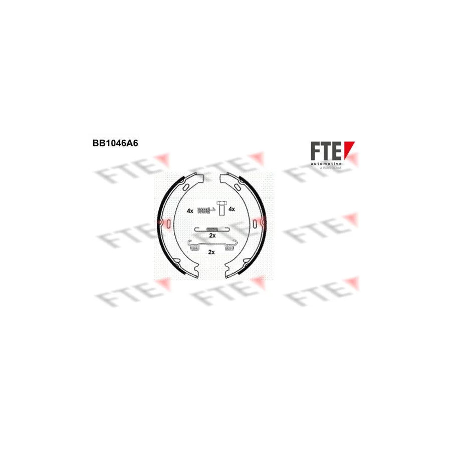 FTE 9100007 Handbrake Shoes