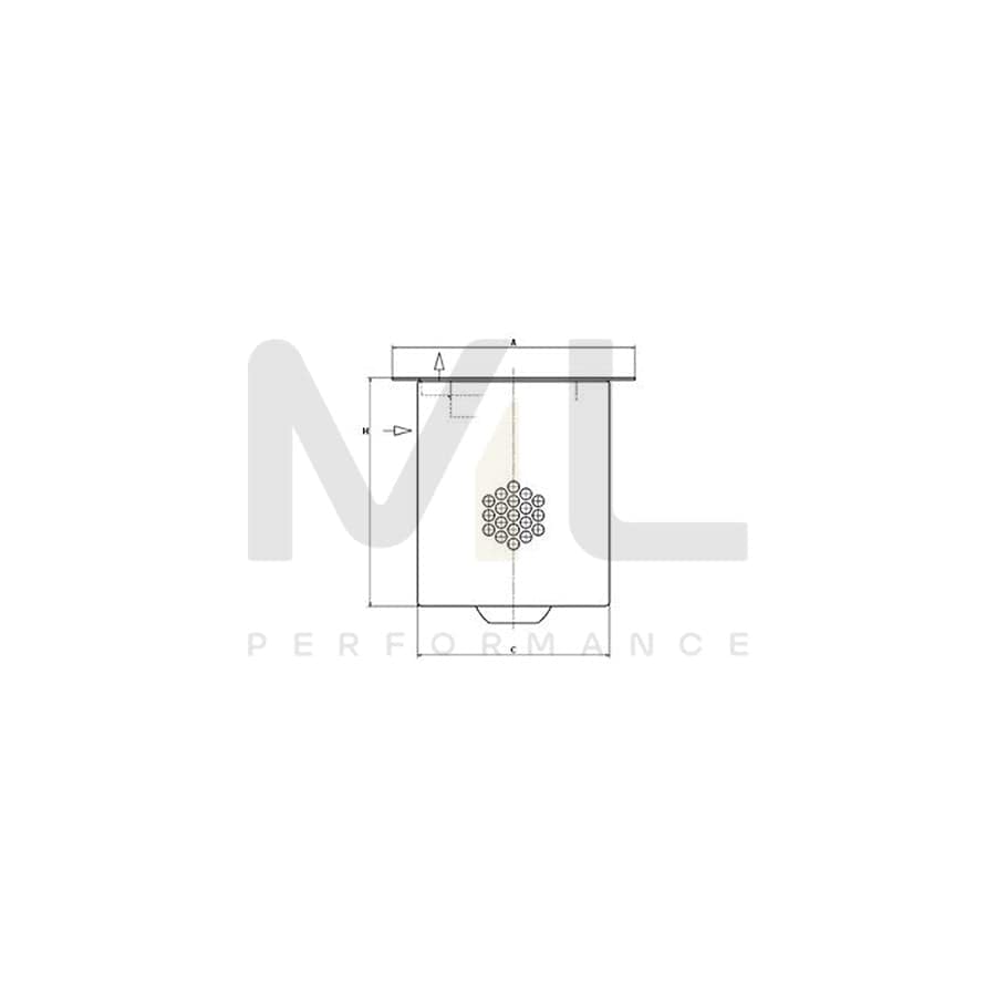 MANN-FILTER LE 13 002 x Filter, compressed air system