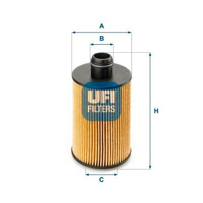 UFI 25.112.00 Oil Filter