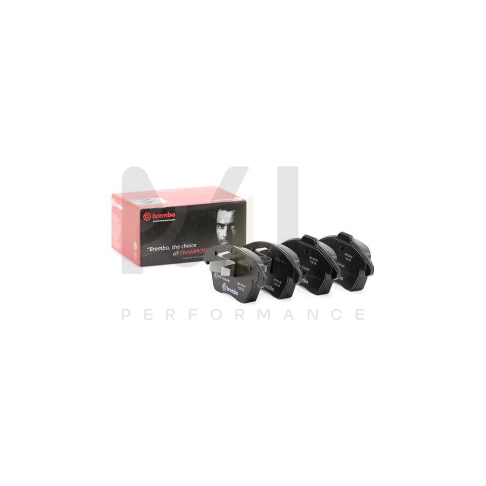 Brembo P 85 105 Brake Pad Set Excl. Wear Warning Contact | ML Performance Car Parts