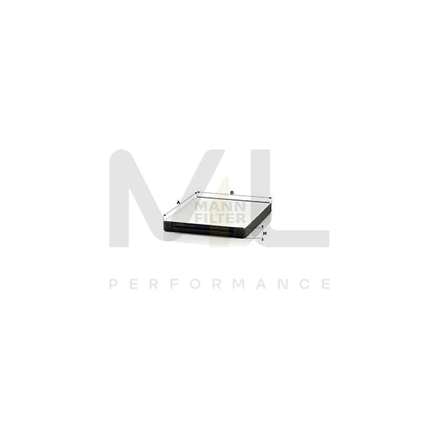 MANN-FILTER CU 2441 Pollen filter for HYUNDAI TERRACAN Particulate Filter