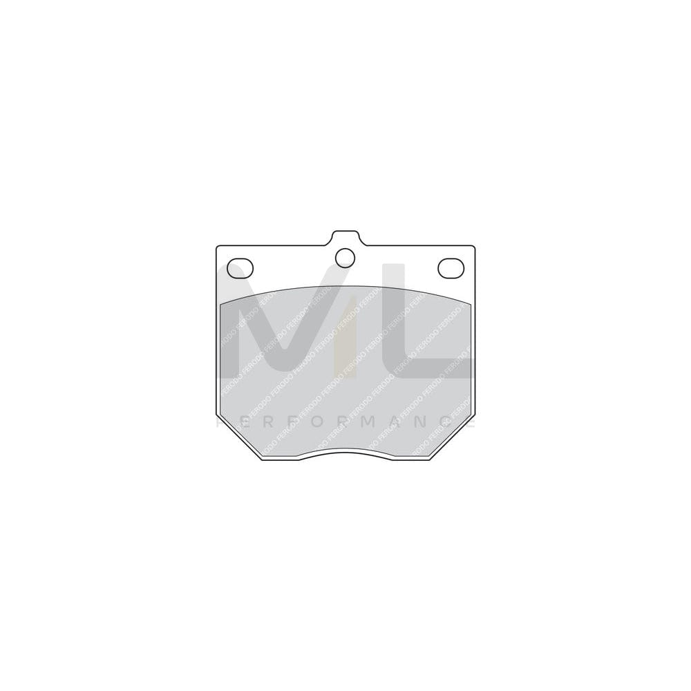 Ferodo Sl Fsl749 Brake Pad Set Not Prepared For Wear Indicator | ML Performance Car Parts