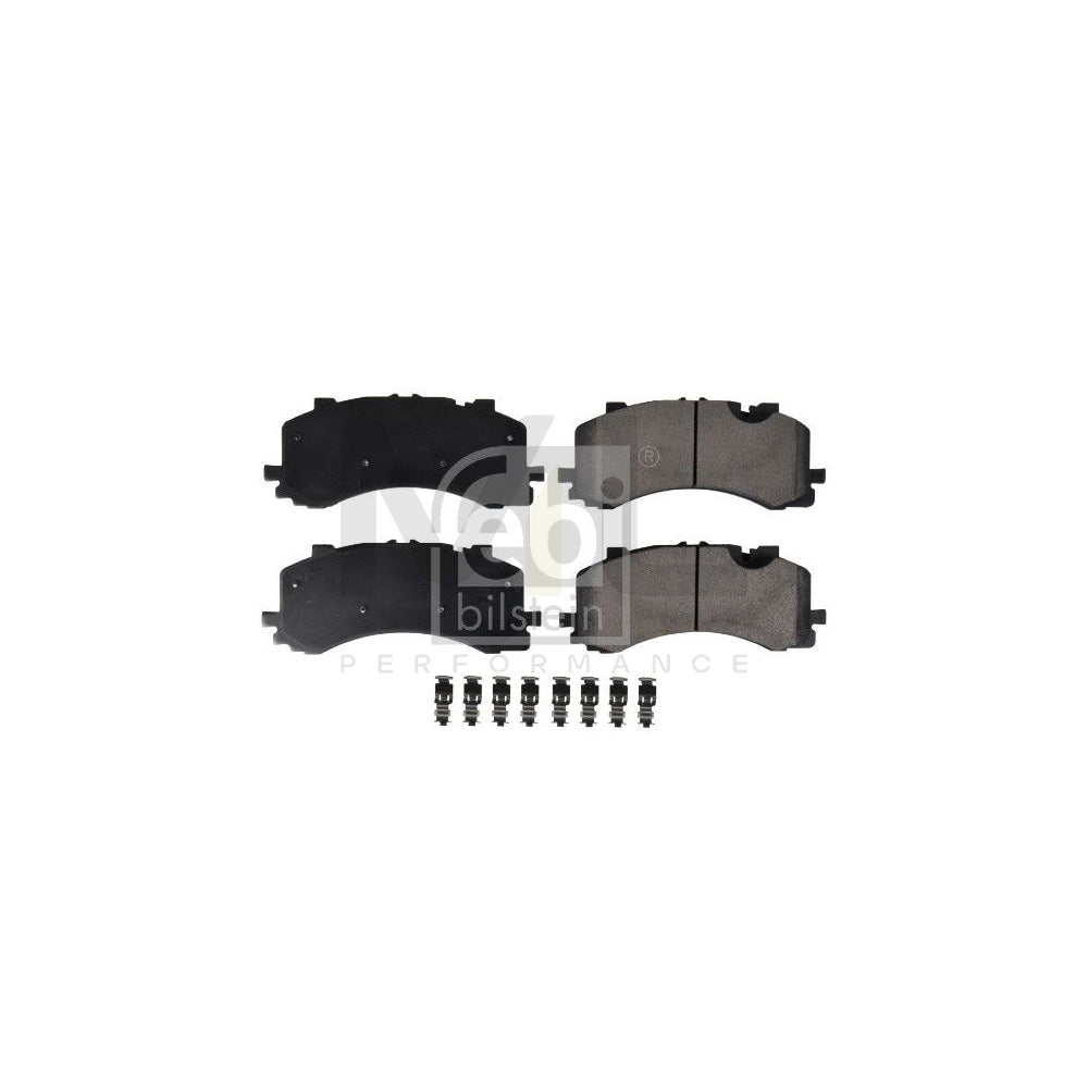 Febi Bilstein 177325 Brake Pad Set Front Axle, Prepared For Wear Indicator, With Staples