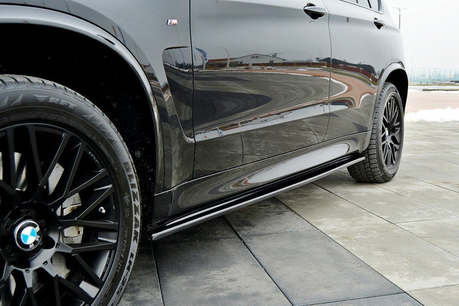 Maxton Design BM-X5-15-M-SD1T Side Skirts Diffusers BMW X5 M-Pack F15 | ML Performance UK Car Parts