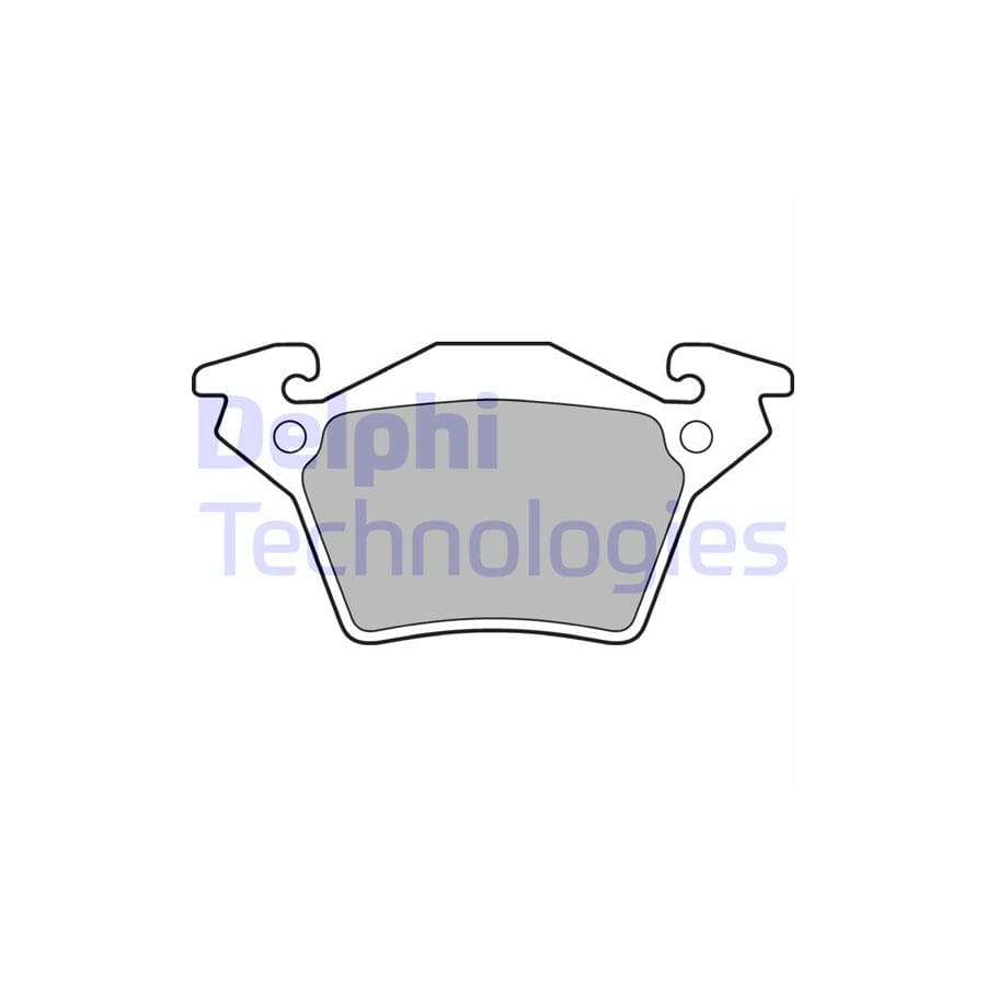 Delphi Lp1471 Brake Pad Set