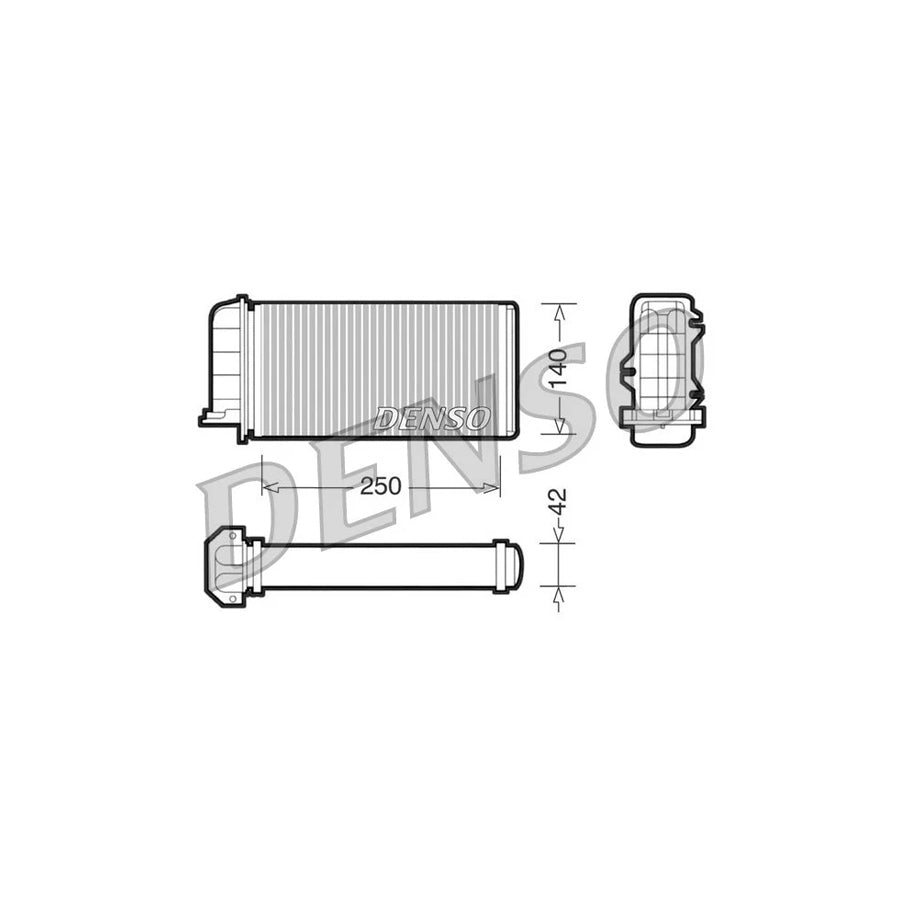 DENSO DRR09001 Heater Matrix