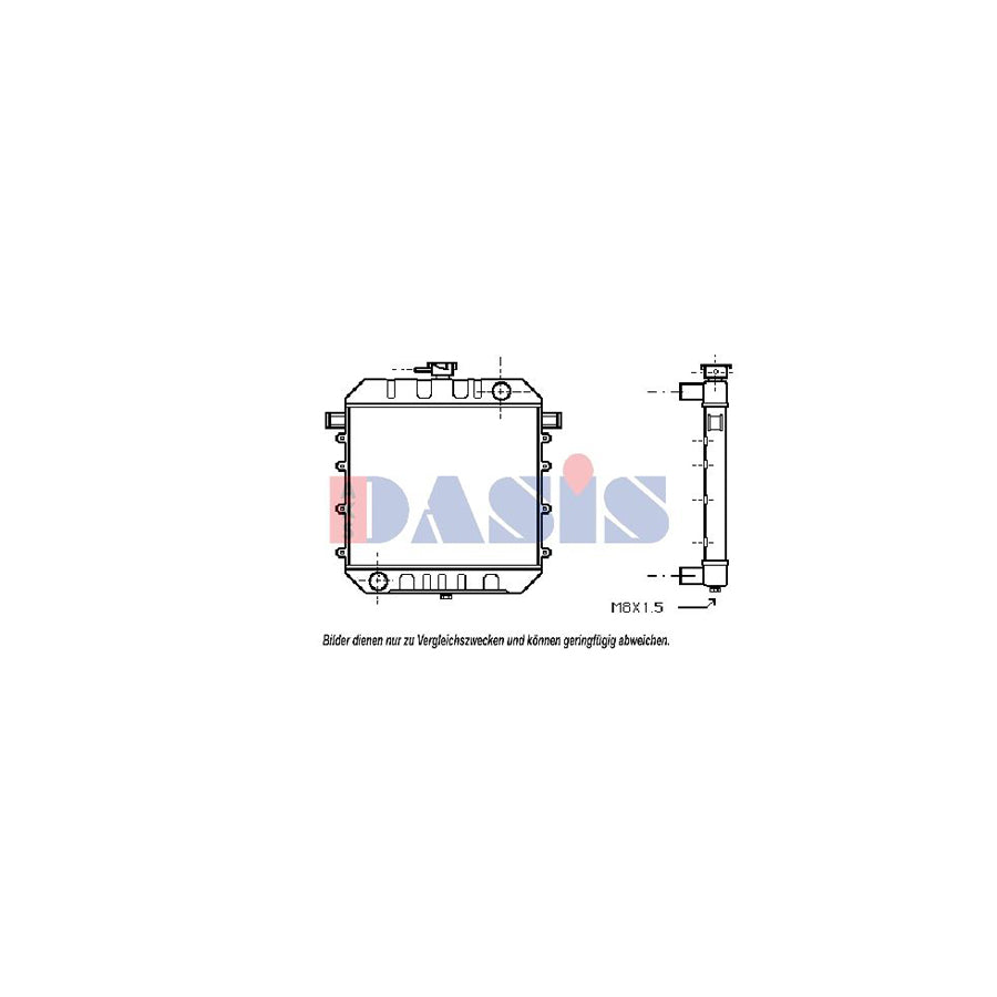 AKS Dasis 150060N Engine Radiator