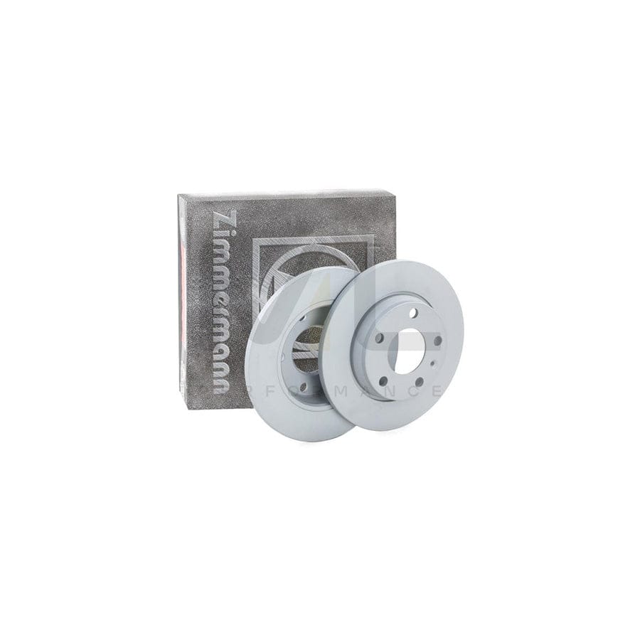 ZIMMERMANN COAT Z 100.1244.20 Brake Disc Solid, Coated  - 1 piece