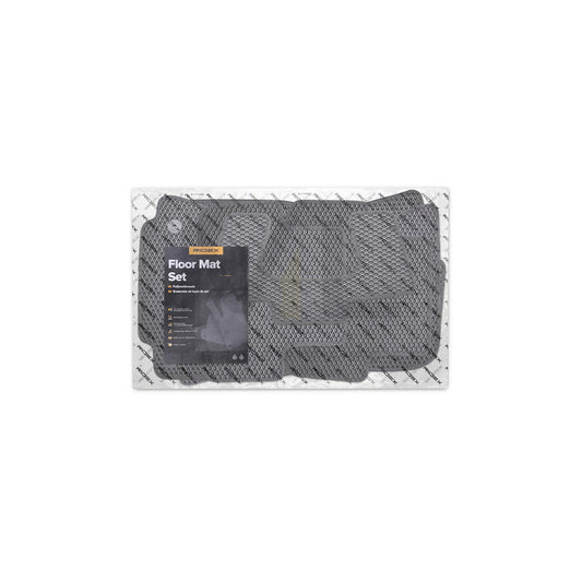 RIDEX 215A0993 Floor mat set for AUDI A4 EVA foam, Quantity: 5, Black