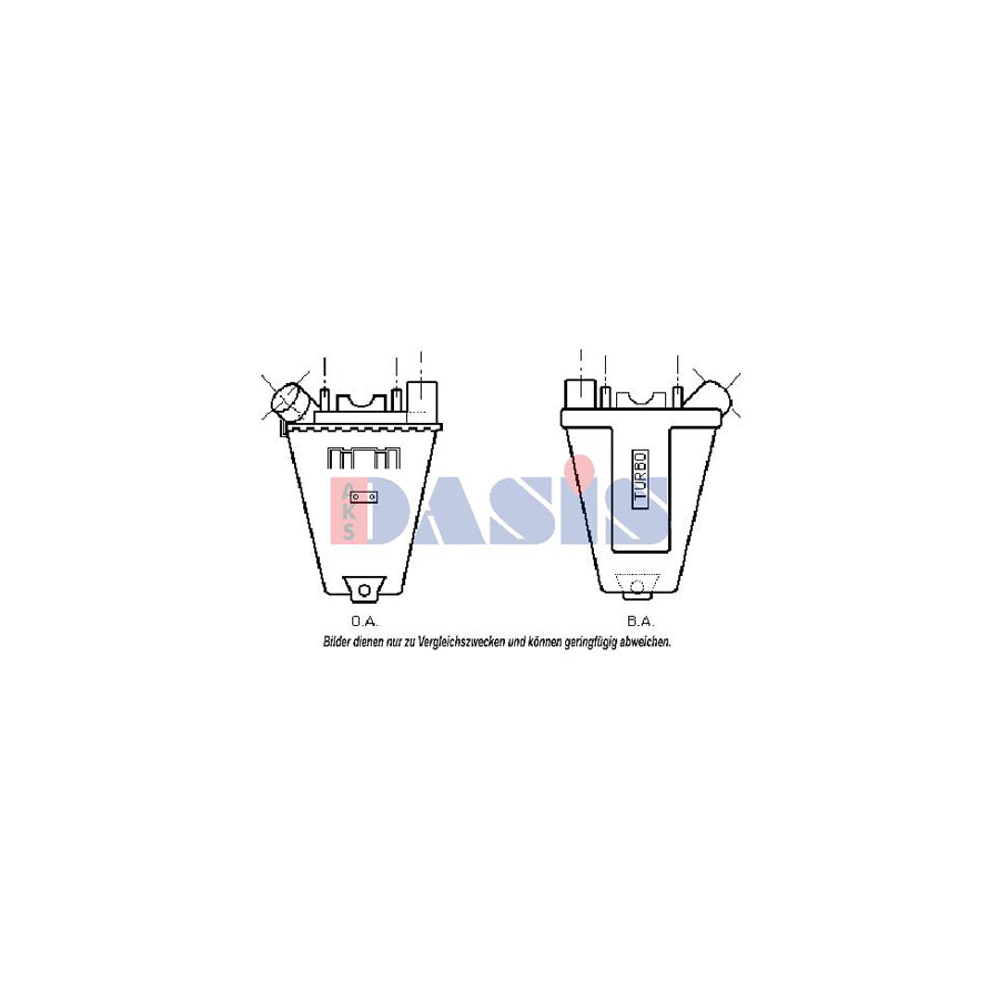 AKS Dasis 167060N Intercooler
