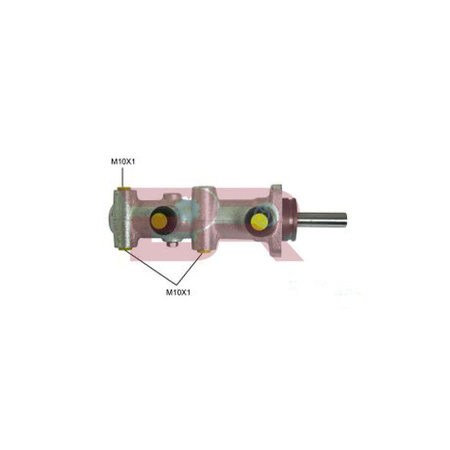 Botto Ricambi Brfr0110 Brake Master Cylinder for Iveco Daily