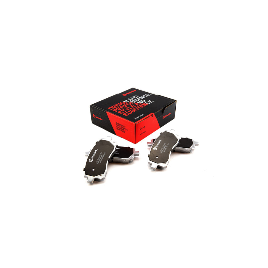 Brembo 07.B314.23 Mitsubishi Subaru High Performance Brake Pad Set (Inc. Grandis, Forester, Impreza, Legacy, Outback) | ML Performance US Car Parts