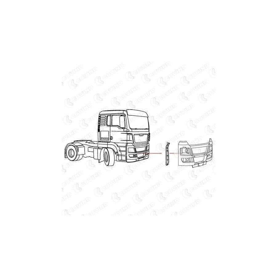 Covind Tgs/ 96 Cover, Bumper